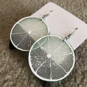 Lime Earrings